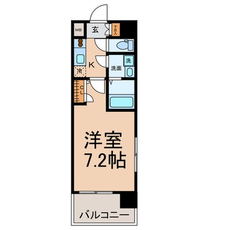 UURコート名古屋名駅の物件間取画像